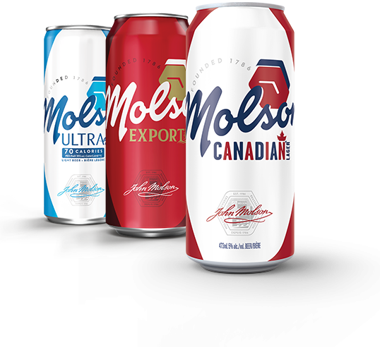 Molson CA Cans