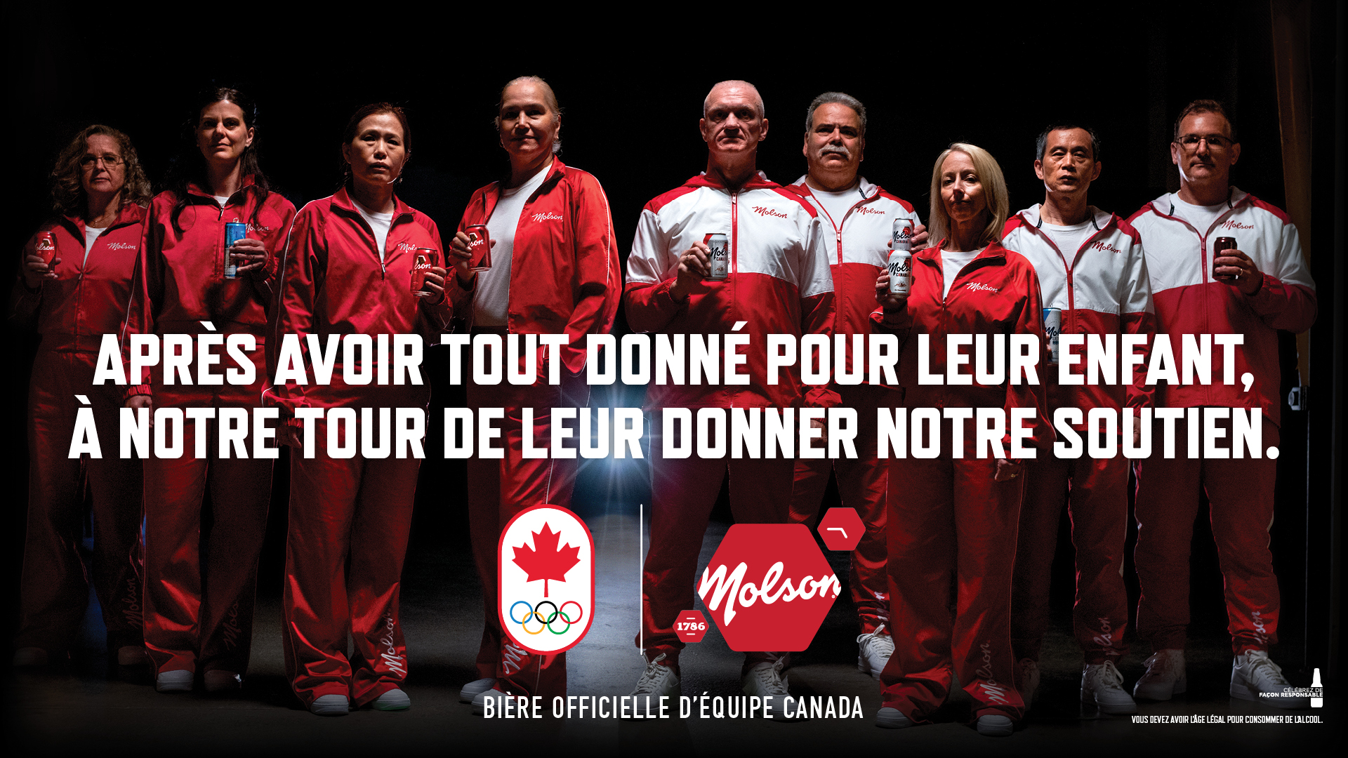 Apres avoir tout donne pour leur enfant. A notre tour leur donner notre soutien.