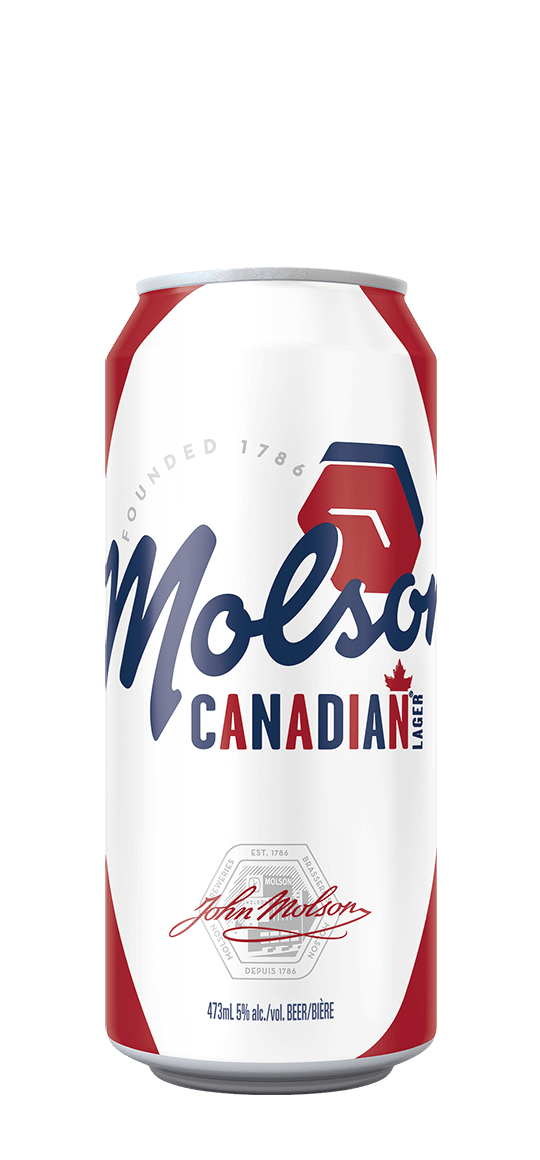 molson canadian can