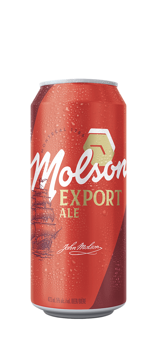 Molson export can