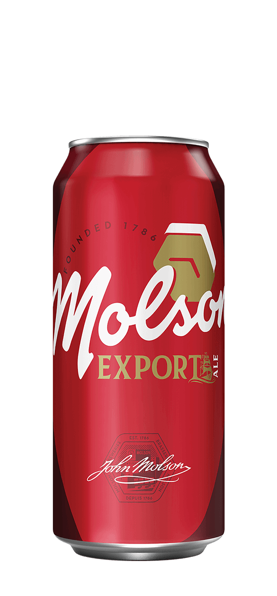 Molson export can